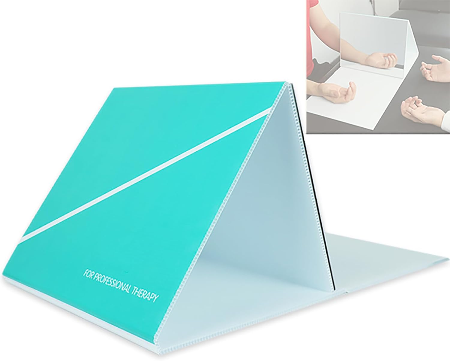 Smart Mirror Box Therap, Foldable Mirror Therapy Mirror, Freely Adjust The Angle, Relieve Phantom Limb Pain, Improve Mobility Hands Feet, for Occupational, Physical Rehabilitation