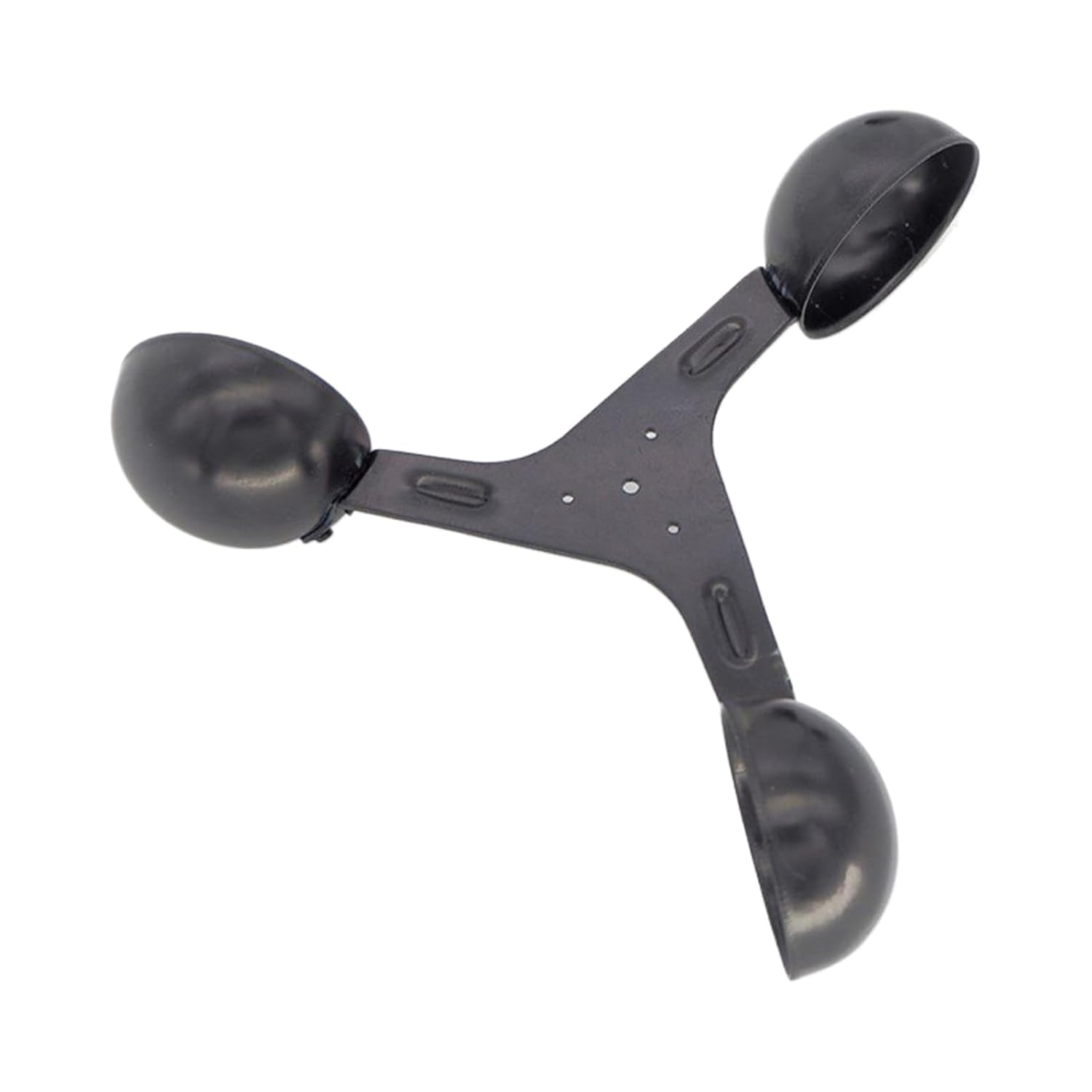 Three-Cup Wind Speed Sensor Measuring Instrument Accessories Aluminum Alloy(Purple 200mm)
