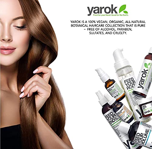 Yarok Feed Your Shine Organic Hair Serum Drops, 1Oz, Made From Clary Sage, Coconut Oil, And Roman Chamomile, 100% Vegan, Free From Gluten, Sulfate, Alcohol & Paraben, Cruelty-Free #TOP6
