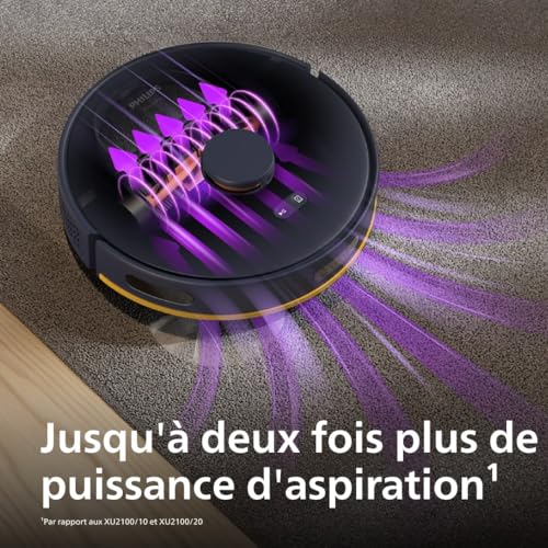 Aspirateur Robot Laveur PHILIPS XU210025 6000 Pa 120 min 380 ml - vue 4
