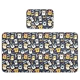 Colorful Cute Cartoon Funny Dogs Cooling Baby Mattress pad Protector 28