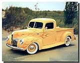 Impact Posters Gallery Vintage Pickup 1940 Ford Truck Street Rod Wall Decor Art Print Poster (16x20)