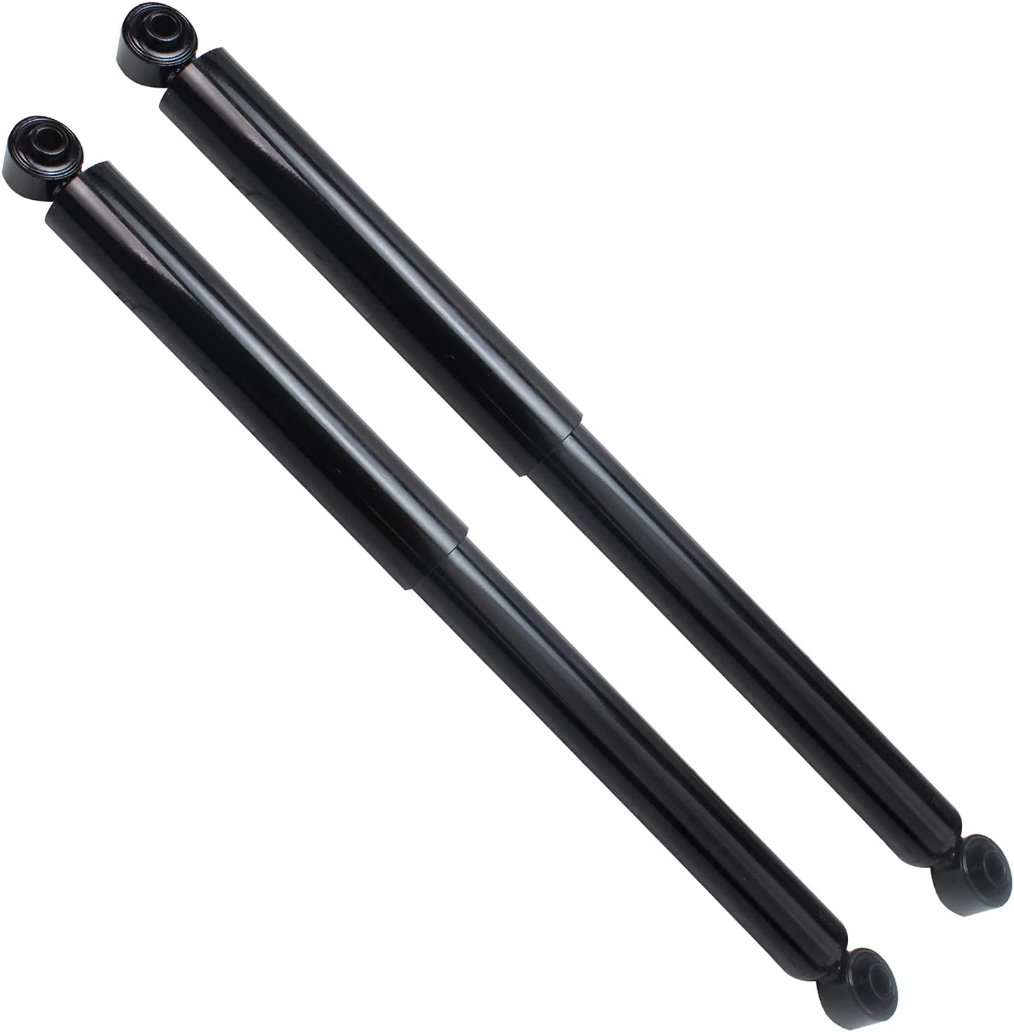 Detroit Axle - Rear 2pc Shock Absorbers for 03-10 Dodge Ram 2500 3500, 11-13 Ram 2500 3500, 2 Shock Absorbers Set 2003 2004 2005 2006 2007 2008 2009 2010 2011 2012 2013 Replacement
