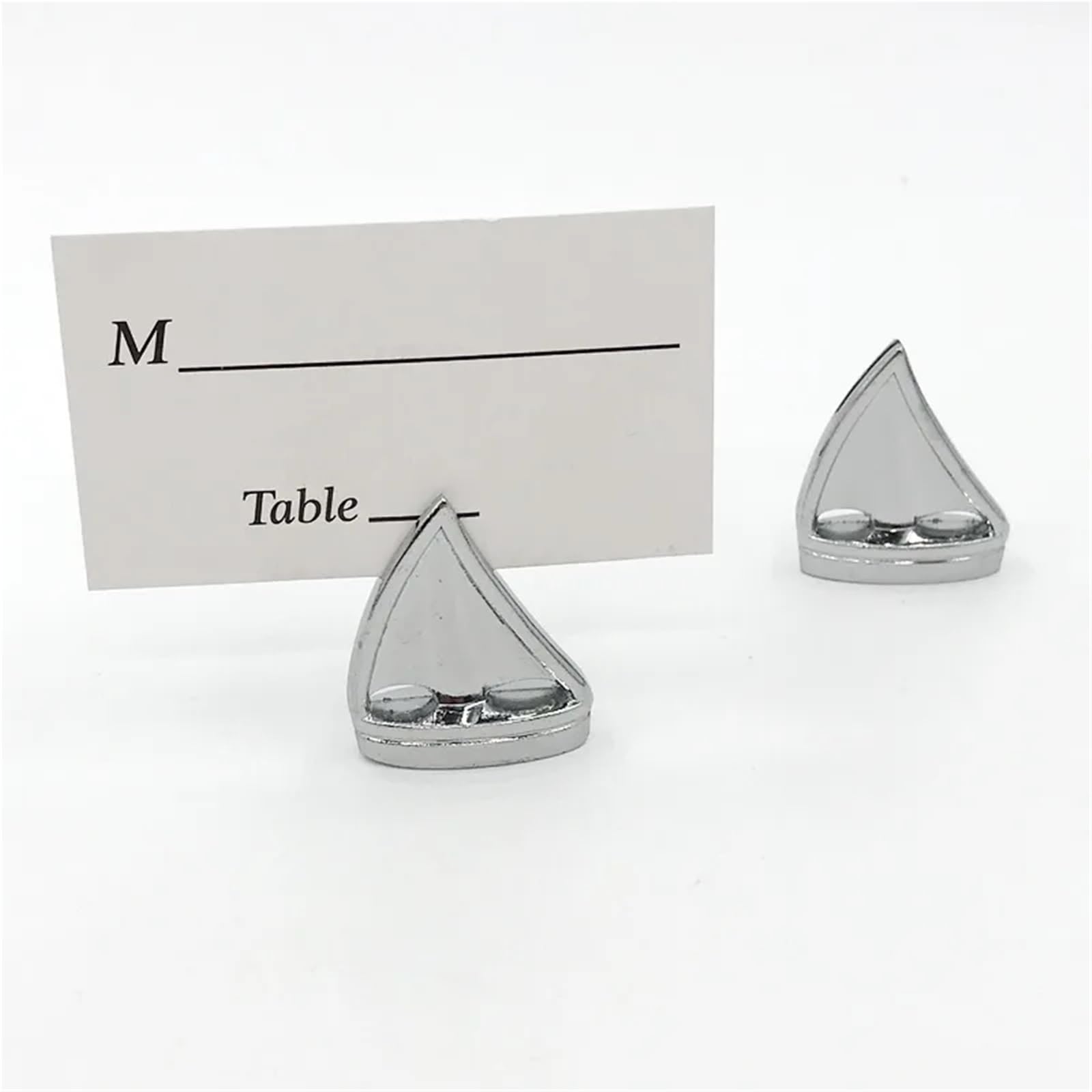 Tischkartenhalter aus Metall, 60 Stück, for Hochzeit, Tischdekoration, Namensfotohalter