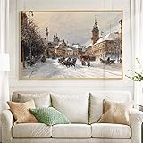 schneelandschaft malen REIN HANDGEMALT - Unsere Ölgemälde unterscheiden sich von Poster- oder Druckgemälden, es wird nicht im Lager aufbewahrt, da die Lagerumgebung seine Farbe unerwünscht macht. Alle Ölgemäldearbeiten wurden nach Erhalt der Bestellung von unserem professionellen Künstler mit jahrelanger Erfahrung im Ölgemälde gemalt und vor dem Versand sorgfältig von professionellen Qualitätskontrollmitarbeitern überprüft. Sie können mit Vertrauen kaufen.