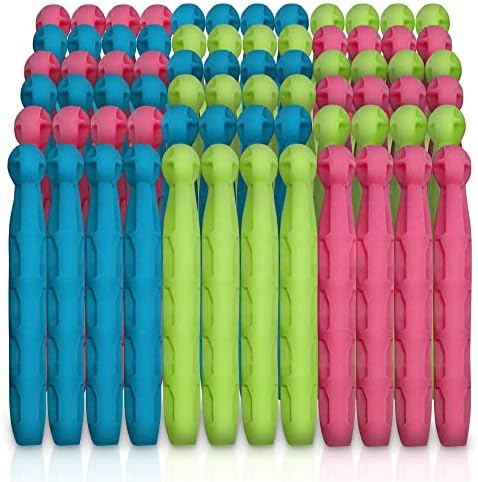 SOL 72pk Plastic Dolly Pegs For Washing Line | Heavy Duty Dolly Washing Pegs | Plastic Clothes Pegs for Washing Line | Strong Plastic Pegs for Washing Line | Clothes Pegs Strong | Clothes-Pegs