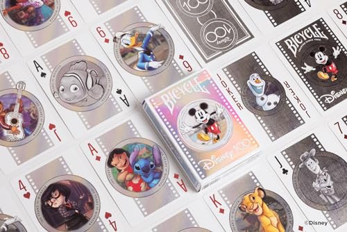 Image of Bicycle Adult Disney 100 Playing Card Game