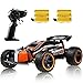 RC Racing Car, 2.4Ghz High Speed Remote Control Car, 1:18 2WD Toy Cars Buggy for Boys & Girls with Two Rechargeable Batteries for Car, Gift for Kids