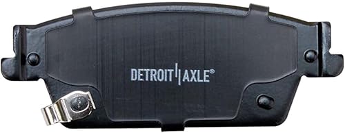 Miniatura 250 de Detroit Axle - Pastillas de Freno Delantero para Ford Fusion Lincoln MKZ Zephyr Mercury Milan Mazda 6, Pastillas de Freno Cerámica Reemplazo