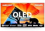 TV OLED Ambilight Philips 48OLED759 121 cm 4K UHD Smart TV 2024 Chrome