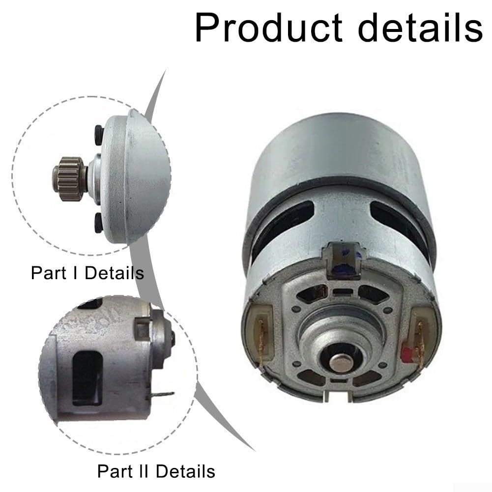Motore di ricambio 2607022831 per puzzle cordless GTS180C-Li JSH180 18V, componente di riparazione per utensili elettrici in metallo per pezzo di ricambio