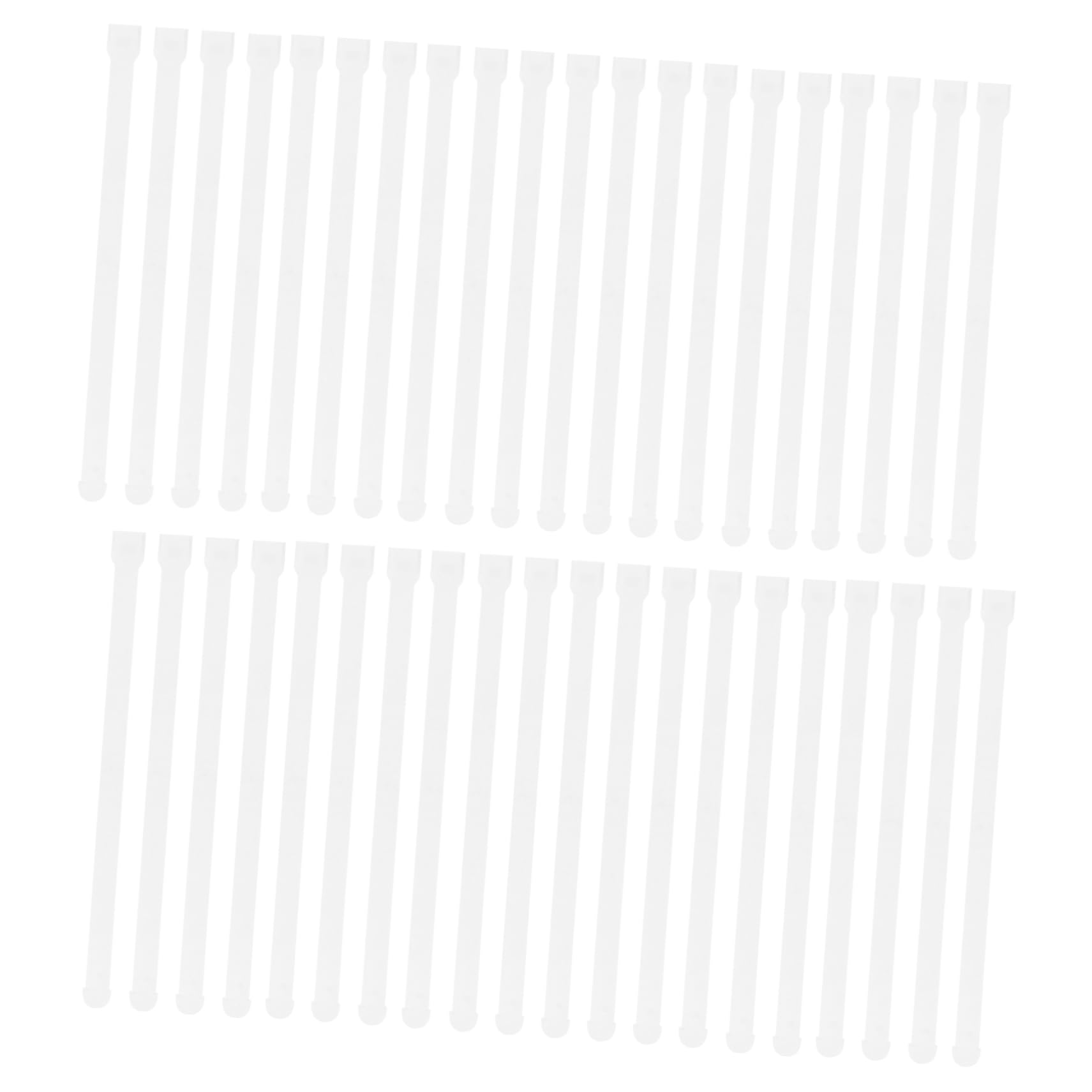 Levemolo Vertical Blinds Distance Pieces 100pcs Home Curtain Accessory Plastic Versatile and Easy to Store