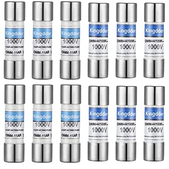 1 Coppia = Fusibile AD Azione Rapida DMM B 11A + DMM B 44/100 R 1000VAC - Foto 6