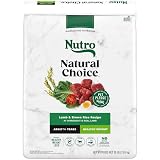 Nutro Natural Choice Dry Dog Food, Adult Healthy Weight Management Dog Food Dry Lamb and Brown Rice Recipe, 30 lbs.