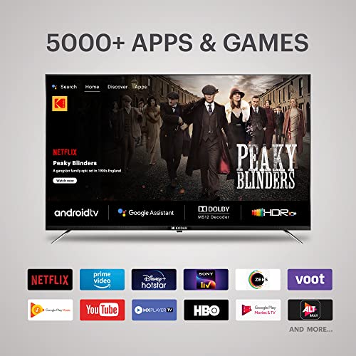 Image of Kodak 164 cm (65 inches) 4K Ultra HD Smart LED TV 65CA0101 (Black)