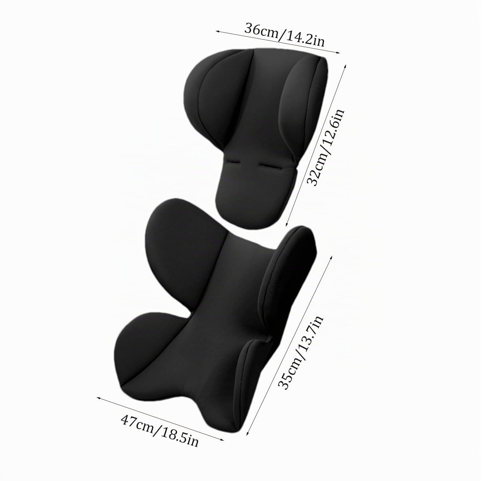 Coussin De Siège Auto Bébé, Siège Auto Bébé, Siège De Voiture, Coussin De Chaise Haute, Coussin De Tête Et De Cou,Insert De Siège Auto Pour Bébé, Coussin Pour Sièges De Voiture Poussette Chaise Longue