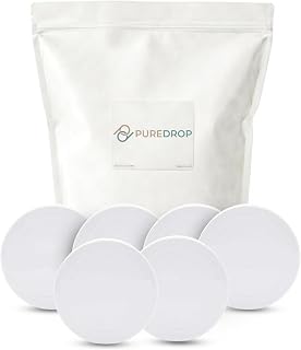 Puredrop XL Compressed Towels - 100% Plant-Based Viscose, 20 Pcs, 70 x 140 cm, Expand with Water, Individually Packaged Single-Use for Travel, Gym, Car, Camping, hiking, Everyday Cleaning