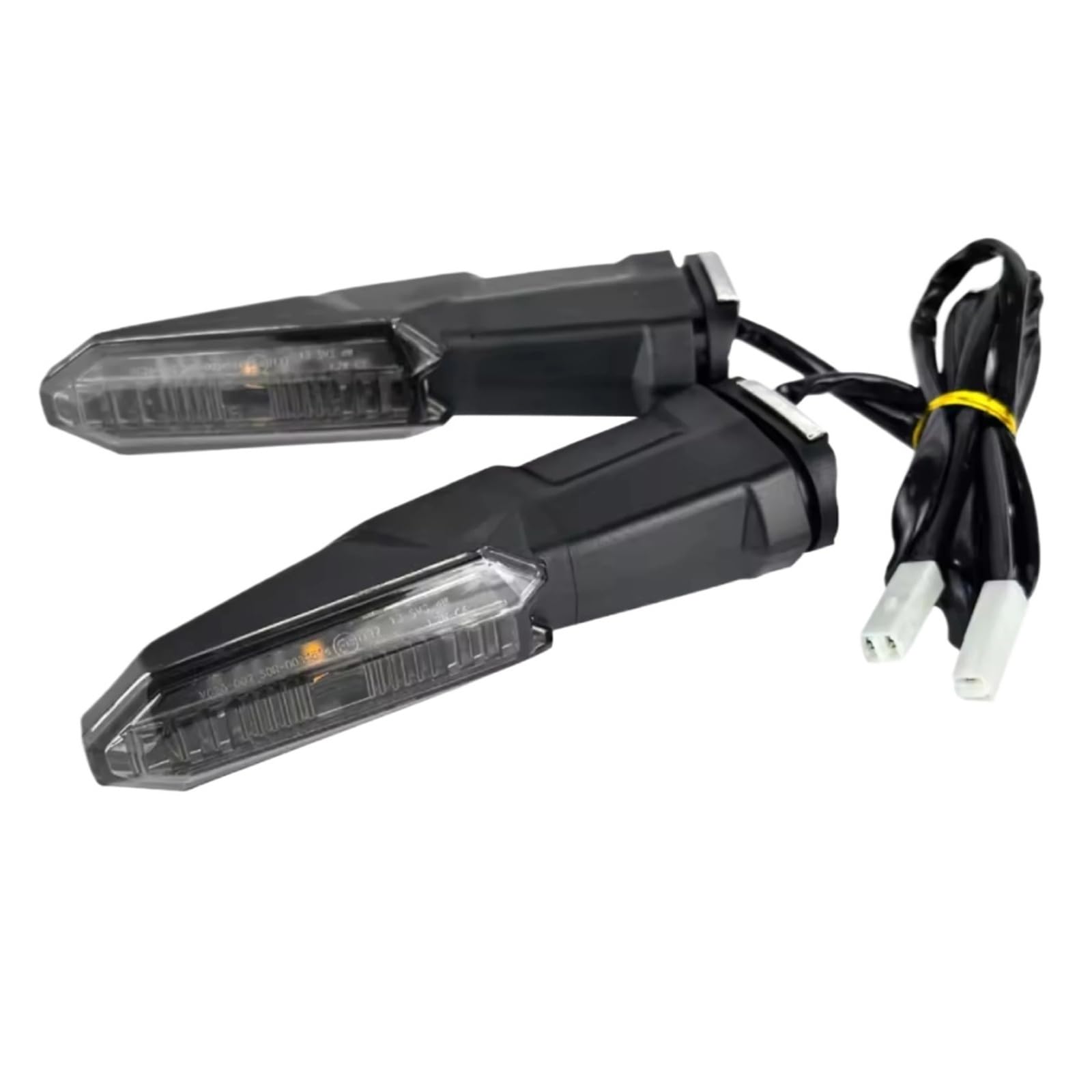 Motorcycle Indicator Flasher Lamp LED Turn Signal Light(2pcs Smoke)
