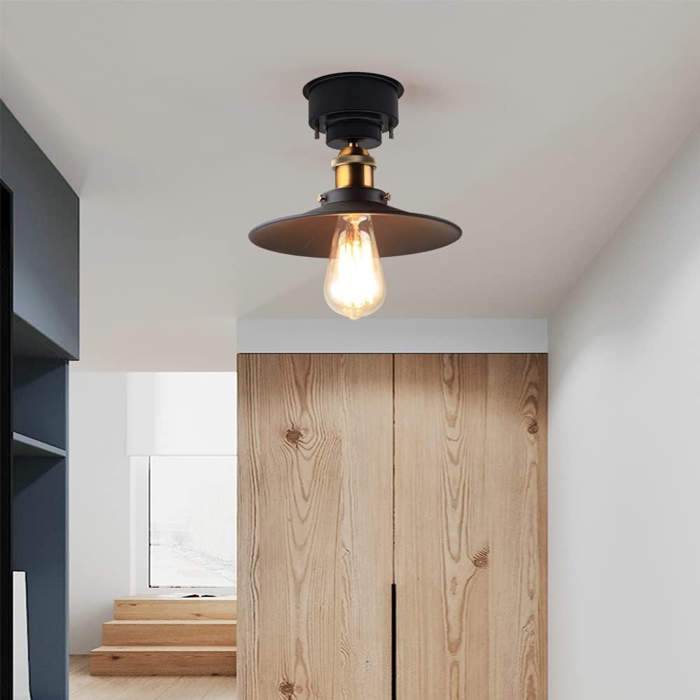 シーリングライト おしゃれ 北欧1灯 天井照明 ダイニング照明 食卓用 北欧 玄関 トイレ 廊下（電球色）