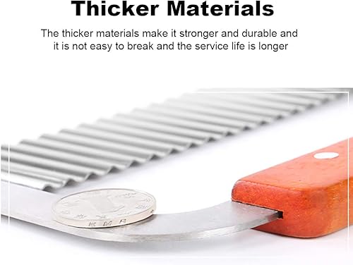 Miniatura 2 de peicees 2pcs acero inoxidable Wavy & Straight Jabón Moho Molde Cortador de Pastel Herramientas de Corte Set