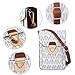MKP Chic Women's Lightweight Crossbody Bag, Fashionable Signature Design, Cute Small Purse Wallet for Cell Phone, and Essentials - Shoulder Bag with Snap Closure