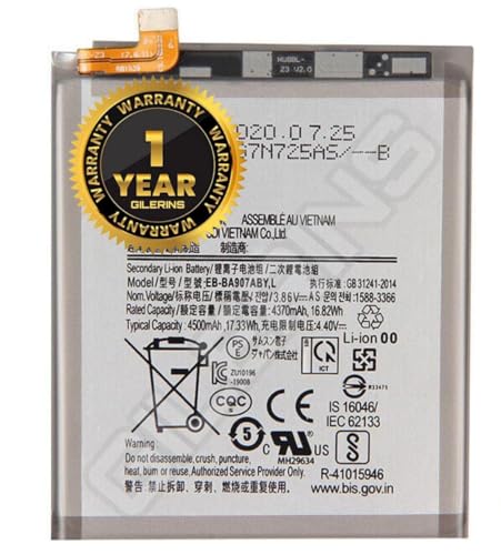 Image of Original EB-BA907ABY Battery for Samsung Galaxy S10 Lite Battery with 1 Year Warranty****(SEPAP67)