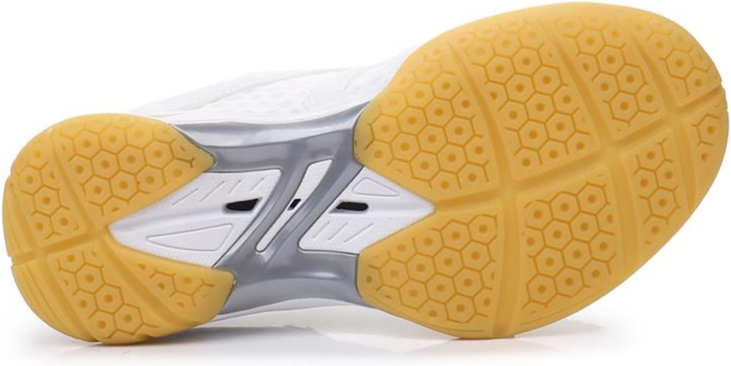 FUNCOS Women's Wide Pickleball Court Sneakers Mesh Breathable Volleyball Badminton Athletic Shoes