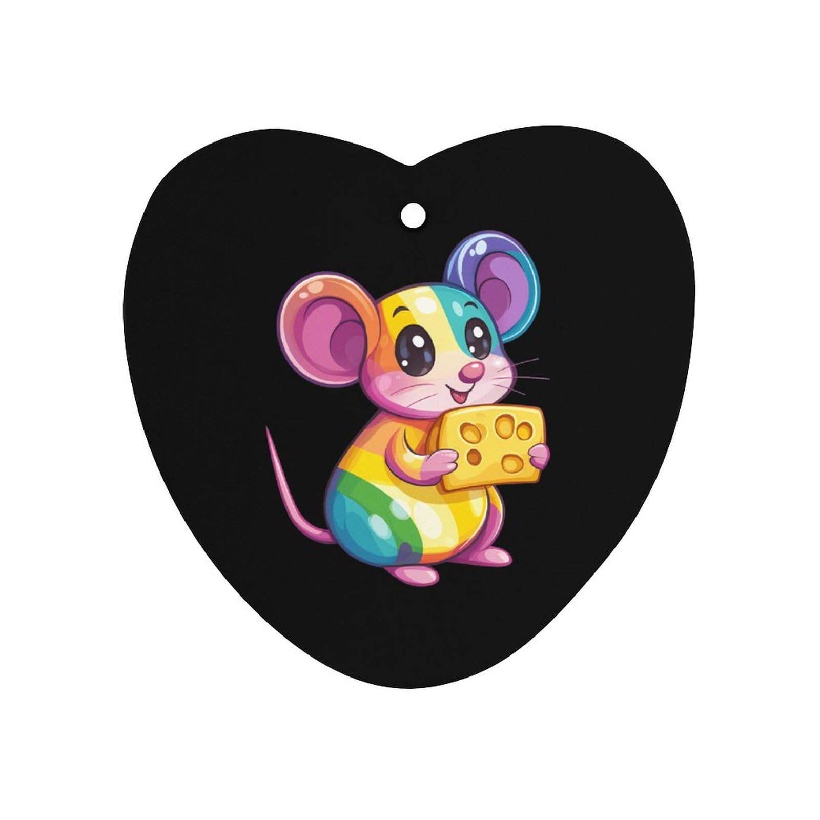 Hand Cheese Pet Colorful Rats Car Air Freshener Hanging Aromatherapy Tablets for Car Accessories Love form