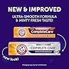 Arm & Hammer Complete Care Stain Defense Fluoride Anticavity Toothpaste, 6 oz (Pack of 6) (Packaging May Vary) (Packaging May Vary)