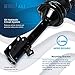 Detroit Axle - 2pc Rear Struts for 98-02 Subaru Forester, 2 Struts w/Coil Spring Assembly 1998 1999 2000 2001 2002 Replacement Suspension Quick Install Ready Struts Shocks Assembly