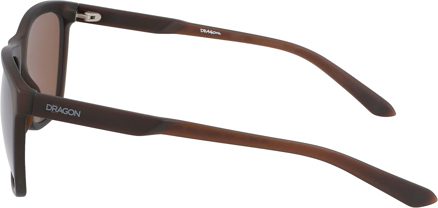 Sunglasses DRAGON DR WILDER LL 210 Matte Dk Brn Crystal/Ll Brown