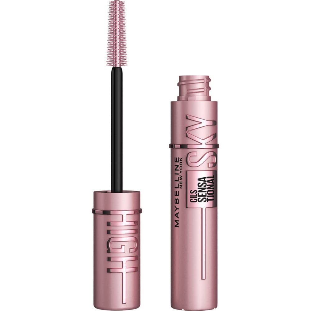 Maybelline New York Lash Sensational Sky High Maskara + Garnier Skin Naturals Micellar Kusursuz Makyaj Temizleme Suyu (200 ml)