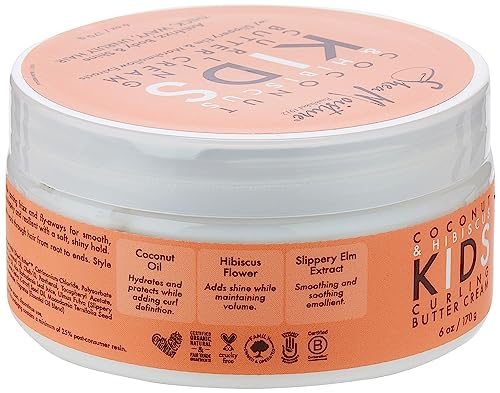 Shea Moisture Kids Curling Cream Coconut/Hibiscus 6 Ounce Jar (177Ml) (2 Pack) #TOP2