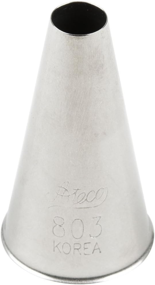 # 803 - Plain Pastry Tip .31'' Opening Diameter- Stainless Steel