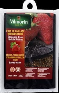 Vilmorin VB04106 Erdbeer-Mulchfolie Mikroperforiert 1,40x10m