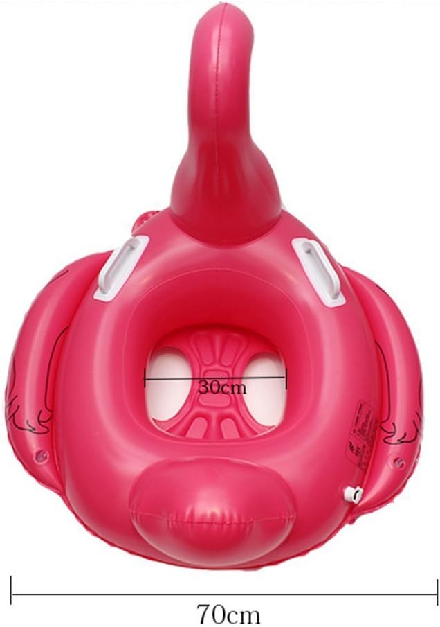Ibanana Bouee Gonflable Pour Enfants Forme De Flamand Rose Avec Assise 2 Poignees Et Corde De Securite Pour Bebes De 1 A 6 Ans Amazon Fr Jeux Et Jouets