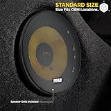 Pyle Component Car Speakers 16.5cm – 2-Way 400W High-Performance Audio with Yellow Poly Injection Cone, Butyl Rubber Surround, 1.13kg Magnet, Crossover & Wiring Kit - Image 3