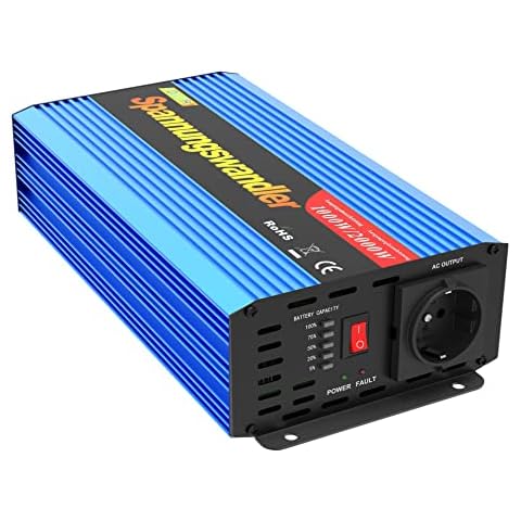 EDECOA Inversor 1000w de 12v a 220v Onda Modificada Cover