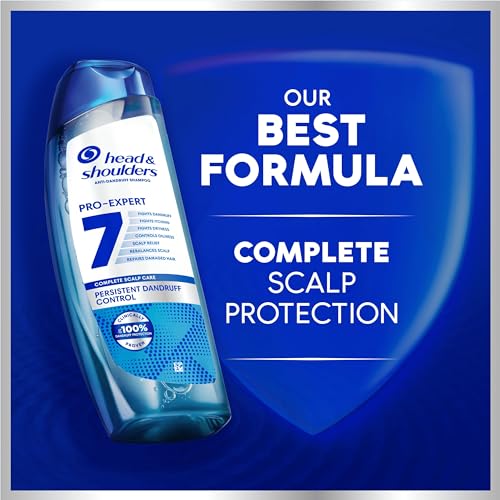 Head & Shoulders Anti-Dandruff Shampoo Pro-Expert 7 Persistent Dandruff Control 300ml. Fights 7 Scalp Issues for Complete Scalp Protection, Clinically Proven to Fight Even the Toughest Dandruff*