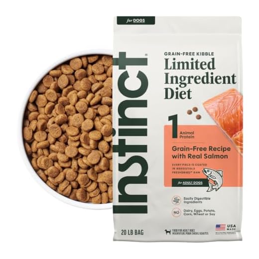 Instinct Limited Ingredient Diet, Natural Dry Dog Food, Grain Free Recipe - Real Salmon, 20 lb. Bag