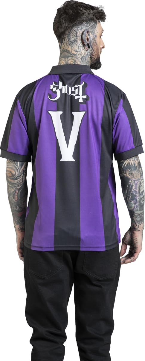 Ghost Soccer Jersey Männer Trikot Multicolor Band-Merch, Bands, Fußball