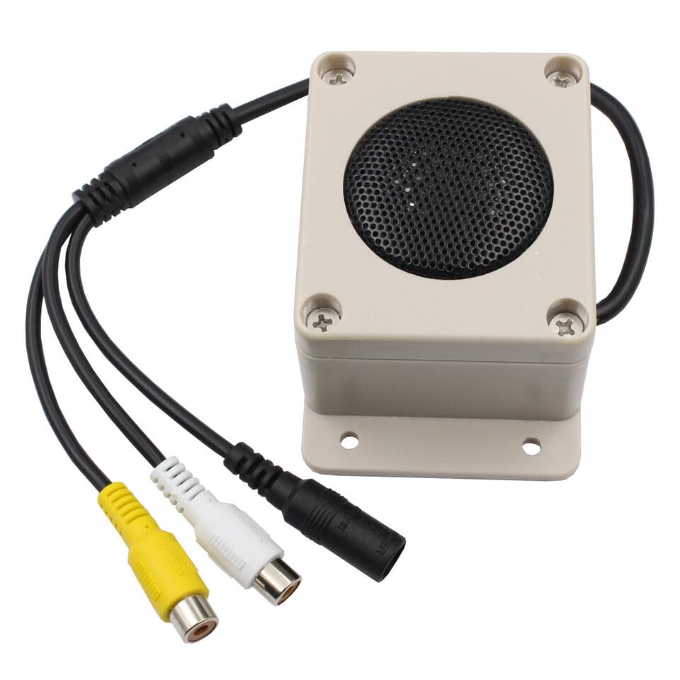 Outdoor Sound Mic Speaker Fit for ELEC Security IP Camera Audio System Recording