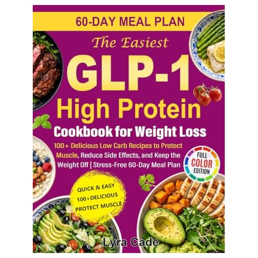 The Easiest GLP-1 High Protein Cookbook for Weight Loss: 100+ Delicious Low Carb Recipes to Protect Muscle, Reduce Side Effects, and Keep the Weight Off | Stress-Free 60-Day Meal Plan