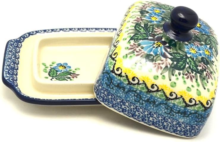 Polish Pottery Butter Dish - Unikat Signature - U4613