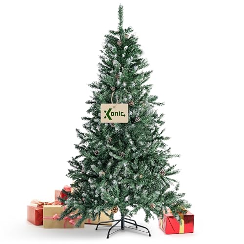 Xonic® Claus künstlicher Weihnachtsbaum Grün - 5 Größen: 120-240cm - Realistischer Tannenbaum mit Metall-Ständer - Dicht und Naturgetreu… – Ansicht 1