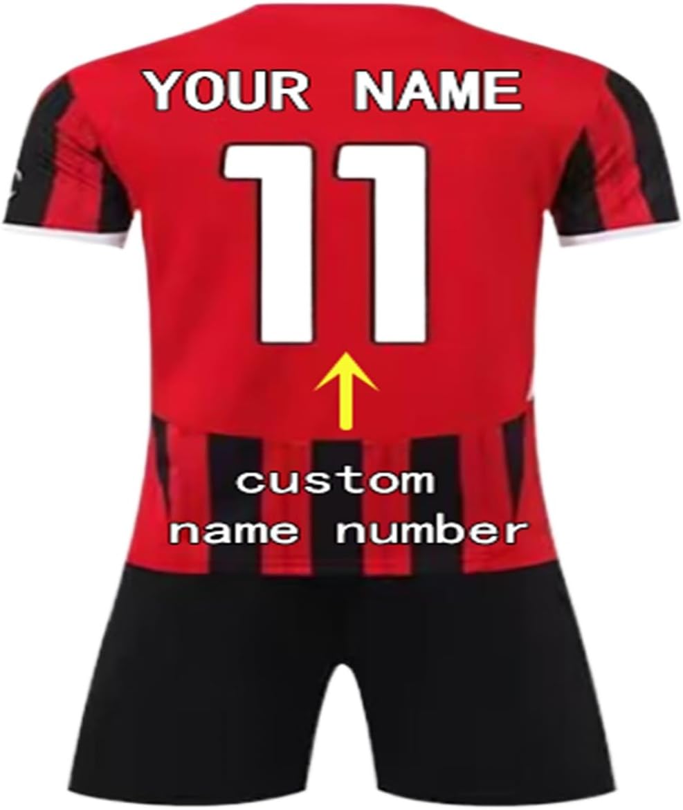 Men Kids Customizable ACM Soccer Custom 2024 Team Jersey Personalize Name Number Shirt Shorts give Gifts to Fans Uniform