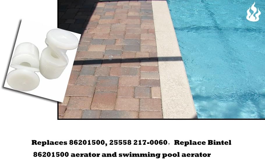 Miniatura 3 de 86201500 Aireador de boquillas de chorro de piscina de 34 pulgadas, fuente de aspersor aireador, boquillas de piscina para piscinas enterradas, se