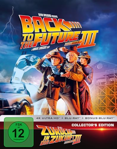 Zurück in die Zukunft III (Anniversary Collector’s Edition) – 4K Steelbook (UHD + Blu-ray Disc)