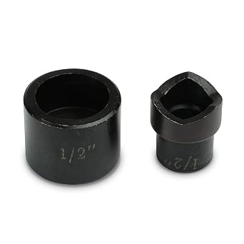 TEMCo THA032 1/2" Conduit Punch and Die for Hydraulic Knock Out Driver
