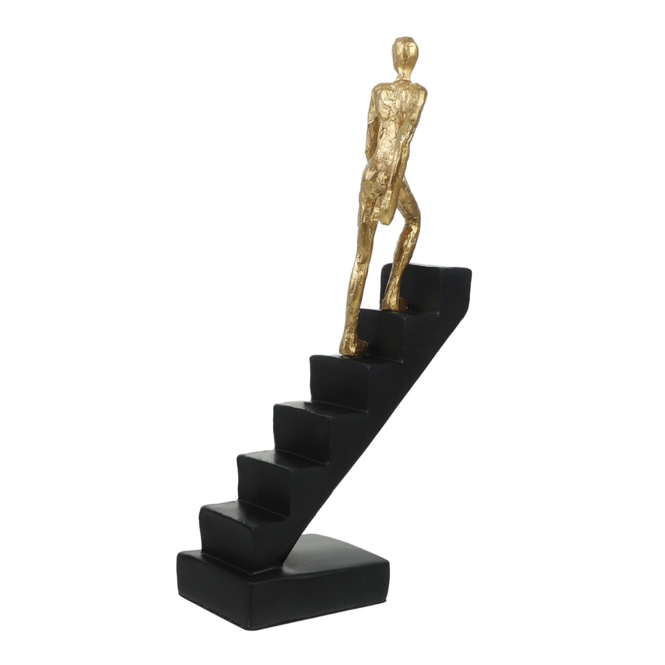 Statue de Personnage pour Intérieur Maison Design Abstrait Noir